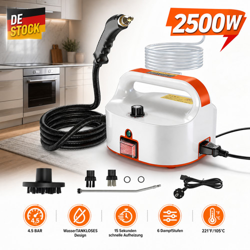 2500w hochdruck dampfreiniger - hochdruck,