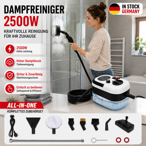 Hochdruck dampfreiniger 2500w - dampfreiniger,
